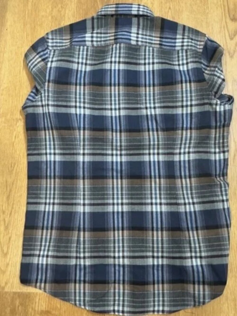 Bloomingdale's Men's Long Sleeve Button Checkered Flannel Shirts Multi Sizes - Picture 6 of 10